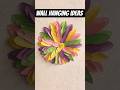Beautiful flower wall hanging #shorts #viral #ytshorts #diycrafts #artisticchannel
