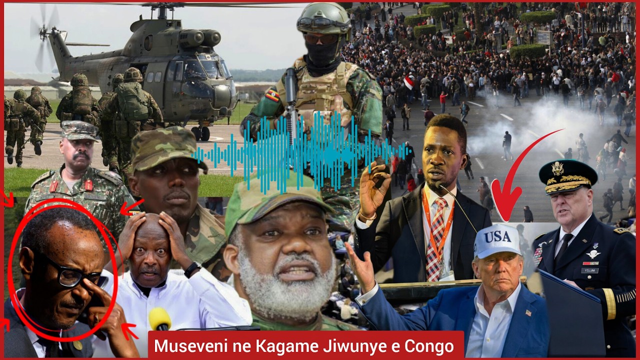 LIVE: Breaking News! Wulira akatambi! Museveni ne Kagame jiwunye e Congo! Abe Congo n'ebyama bya M23