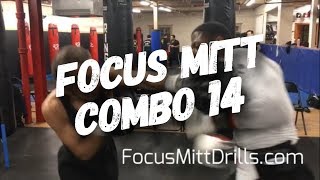 Boxing Focus Mitt Combo 14 Basic Mitts Boxing Pad Work Drills Focus Mitt Combinations