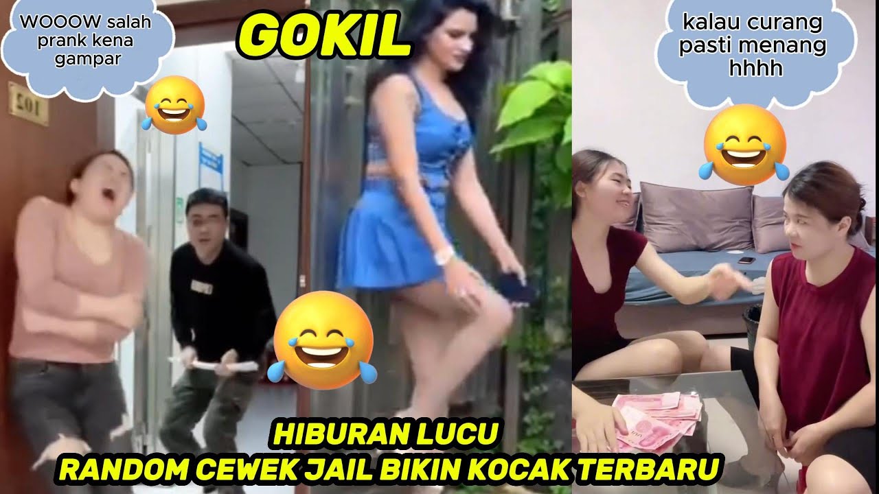 HIBURAN LUCU RANDOM CEWEK JAIL BIKIN KOCAK TERBARU