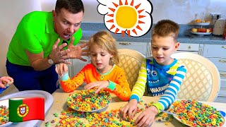 Stefy e pai, série engraçada para crianças