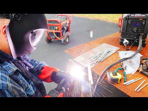 Fabricating fasteners using my Lincoln Electric 210MP Welder