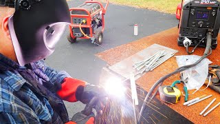 Fabricating fasteners using my Lincoln Electric 210MP Welder