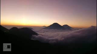 Video Mentahan Pemandangan Gunung