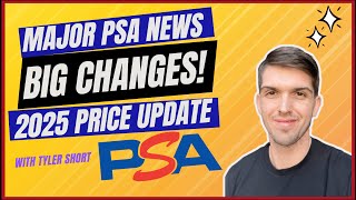 PSA INCREASES PRICES FOR SPORTS CARD GRADING AGAIN!