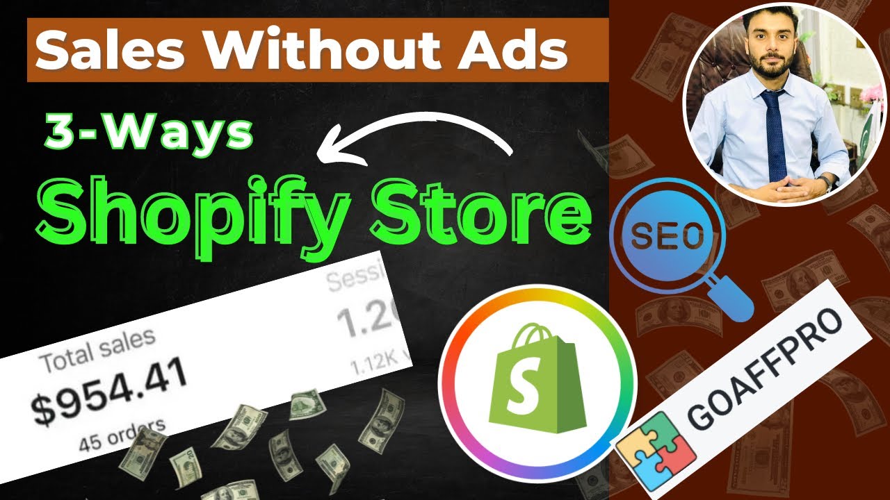 3 Ways to get Sales on Shopify Store without Ads 🔥|| Grow Shopify Store ...