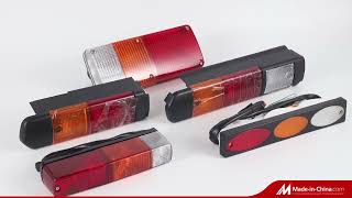 Forklift Parts 12V-80V Led Type Three Color Tail Light Rear Light, Warning Light, Safety Warning Lig