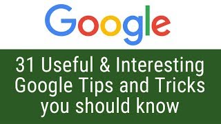 31 useful and interesting Google tips and tricks you should know screenshot 5