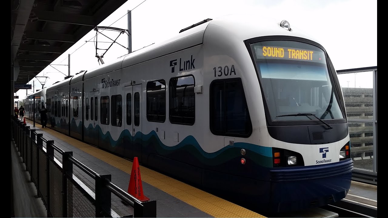 Sound Transit 2008 Kinkisharyo LRV - 130A - YouTube