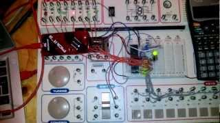 Random number IO with PIC16F877A