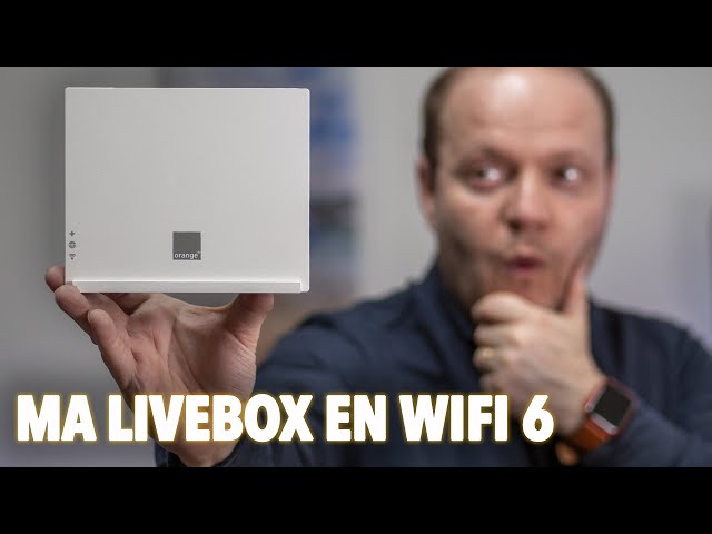 présentation du répéteur wifi 6 de chez Orange 