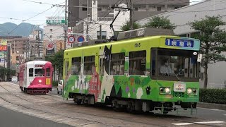 長崎地区の路面電車　2020年6月撮影