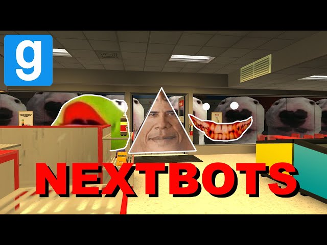 Nextbots in the backrooms(Garry's mod sandbox) 