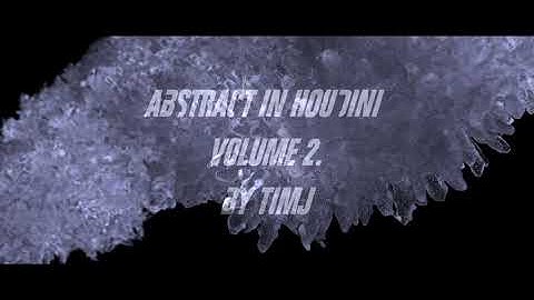 [TRAILER] Abstract in Houdini V2