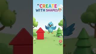 🏠🌳 Create with Shapes! | Creativity for Kids | ChirpingBuds