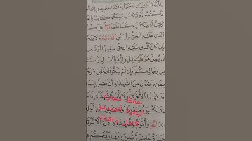 حفظ سورة البقرة كاملة
