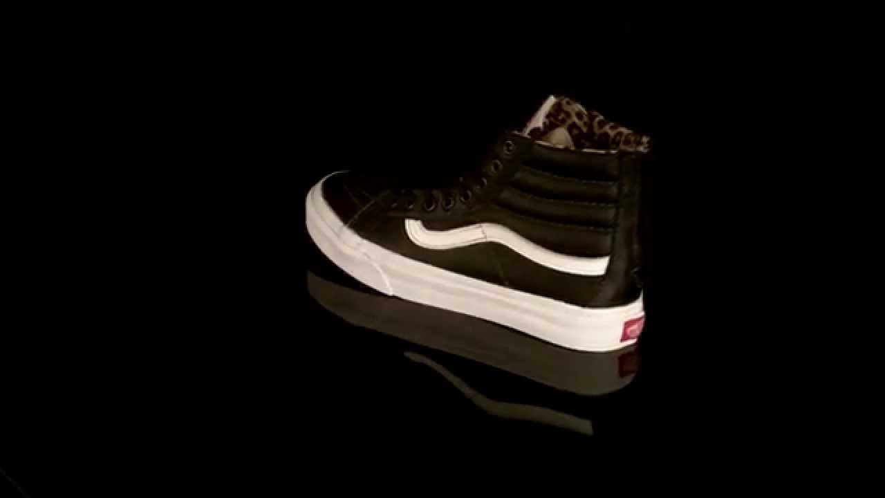 vans sk8 hi leather leopard vans sk8 hi leather leopard