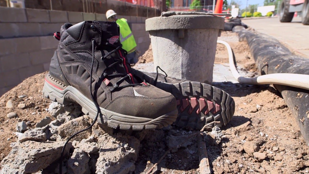 red wing boots hiking