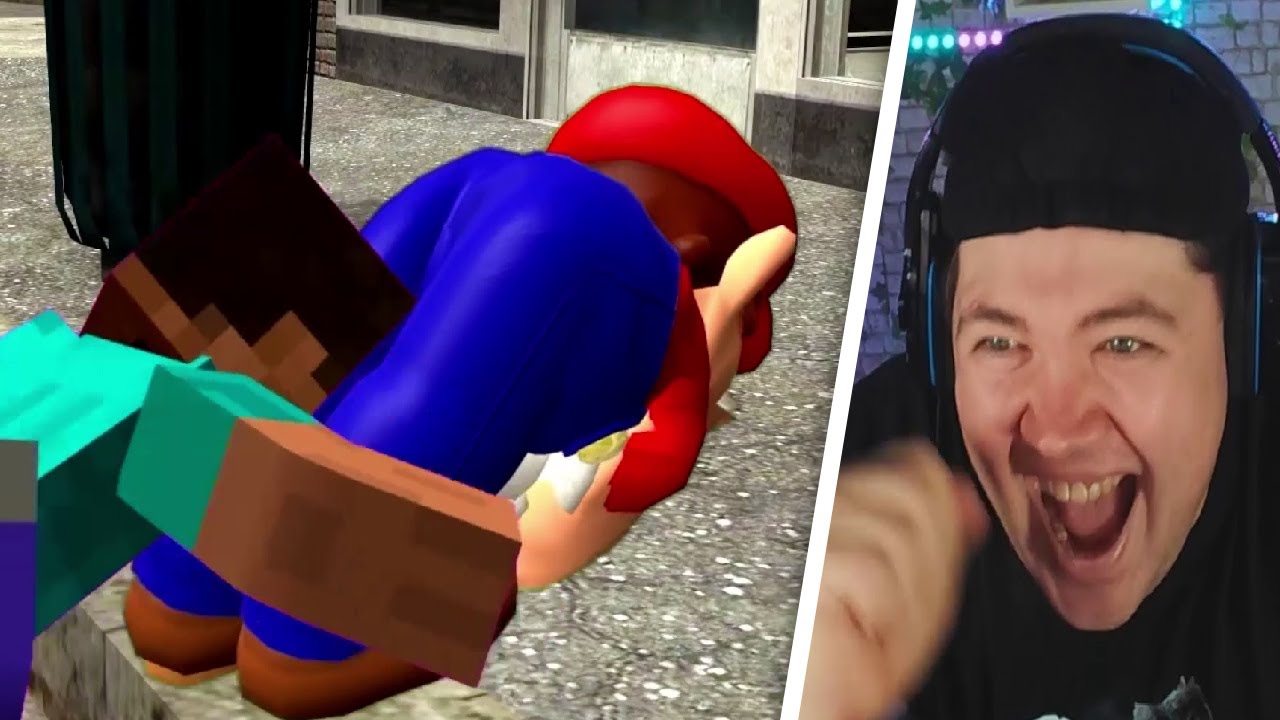 SMG4: Mario VS Steve | REAKTION