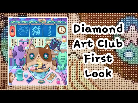 neko ramen by jeremiah ketner | diamond art club first look! - YouTube