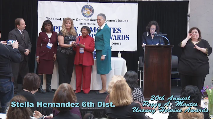 Cook County Unsung Heroine Awards Stella Hernandez...