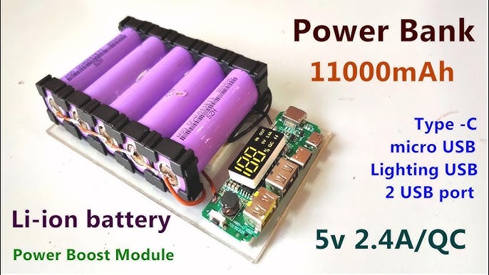 Module de charge 5V BOOST pour batterie LI-ION 134N3P
