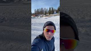 Skipilot Cross-Country Skiingnorway Beautiful Winter Day Muscle Motors Melisa Will Carry