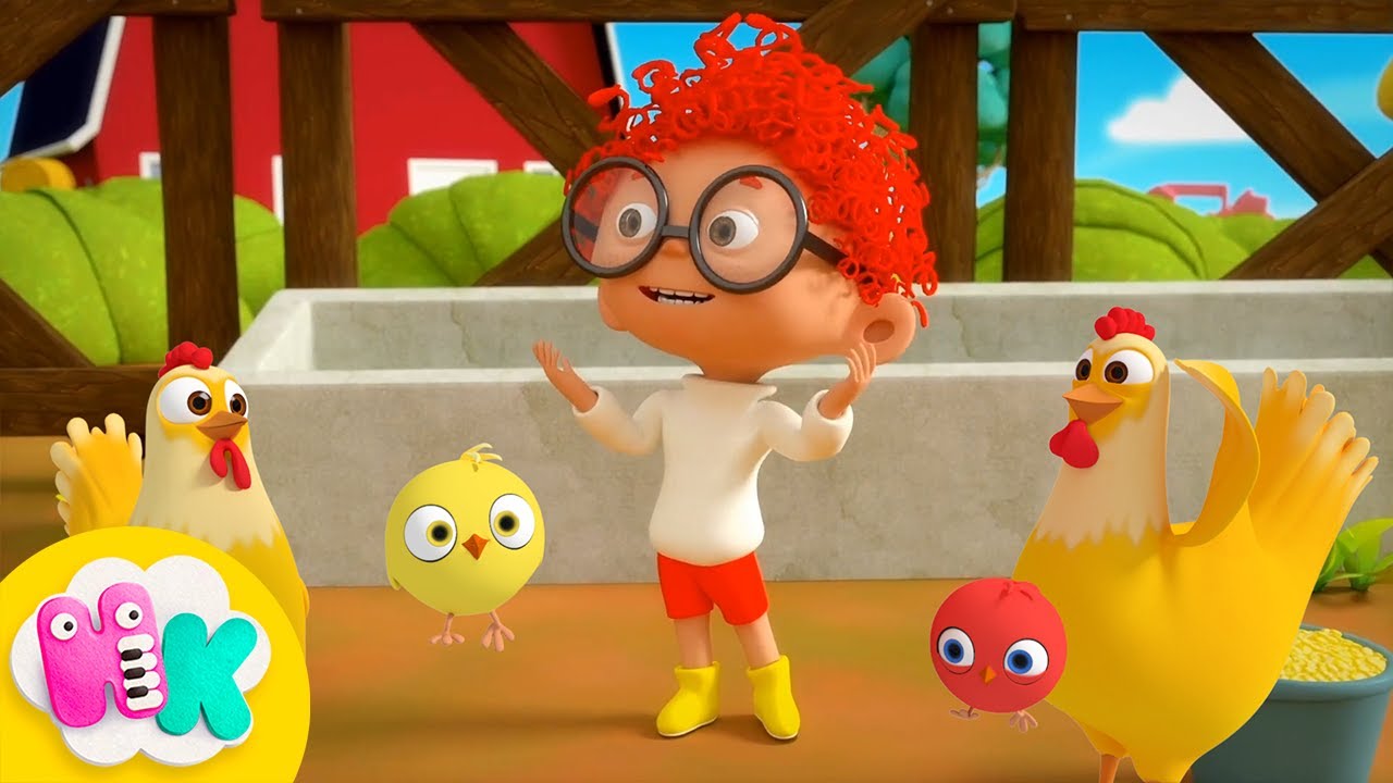 Kyckling Kläckning 🐤 Svenska Barnsånger - HeyKids