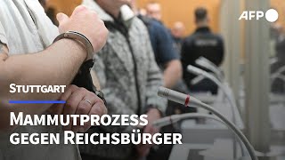 Umsturzpläne: Mammutprozess gegen Reichsbürger in Stuttgart | AFP