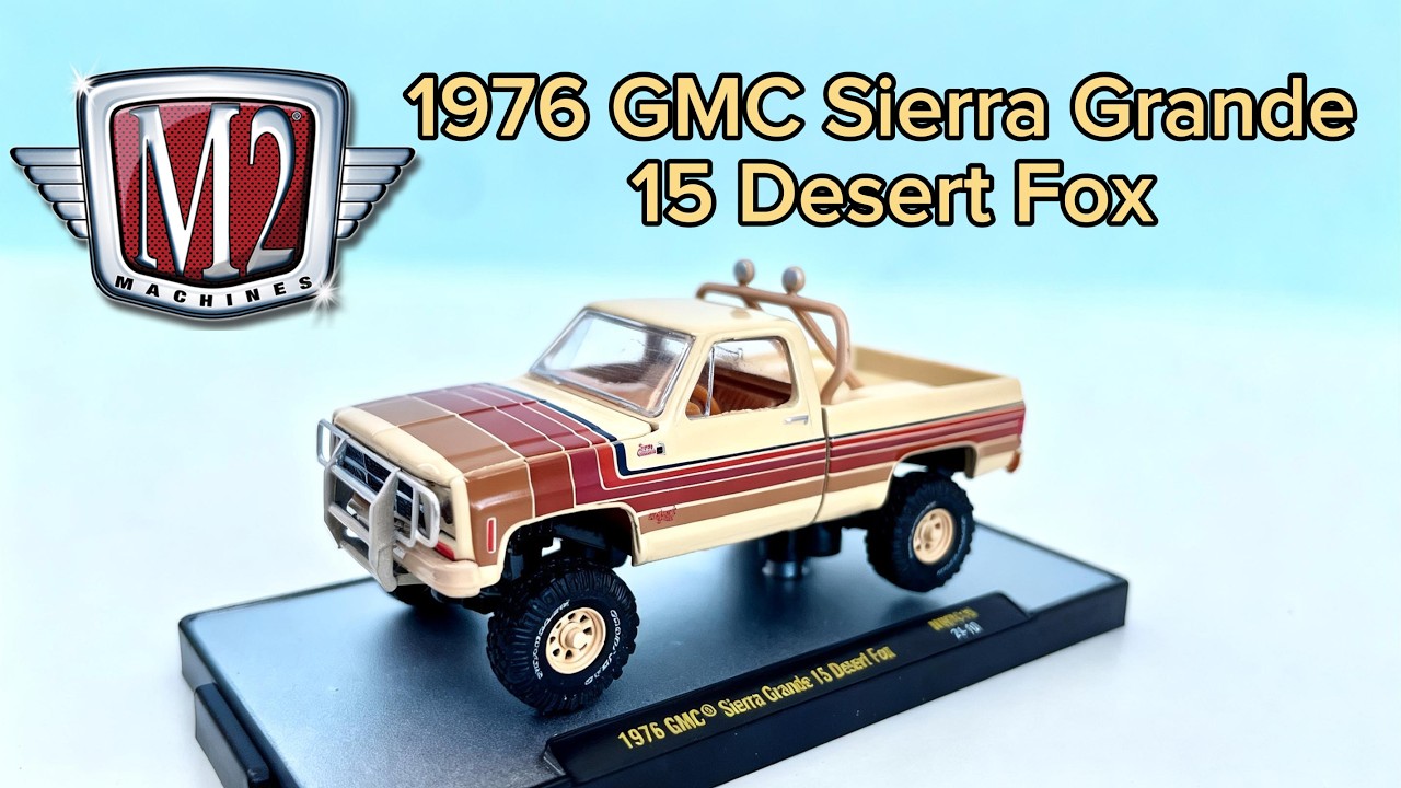 Ep.74 M2 Machines 1976 GMC Sierra Grande 15 Desert Fox | 1:64