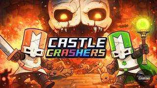 Castle Crashers - Gameplay with 2 Players Local Coop Multiplayer