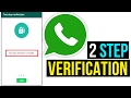 How To Enable 2 Step Verification in WhatsApp (Android) | Tips and Tricks