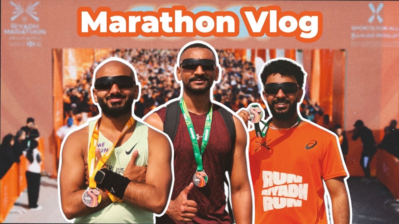  We show Vlog #003 |  🏃🏽🔥 وي شو فلوق مارثون الرياض 2026