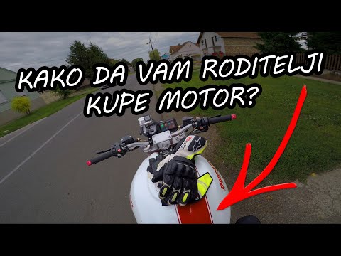 Video: Kako Nagovoriti Roditelje Da Kupe Moped