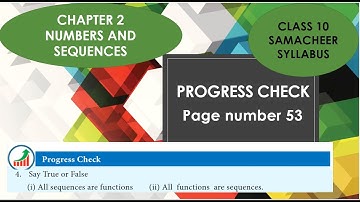 TN CLASS 10 MATHS/progress check  page number 53 PROBLEM 4 / CHAPTER 2-NUMBERS AND SEQUENCES