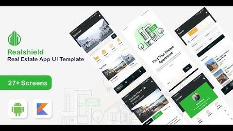 RealShield - Complete Real Estate UI Template (Kotlin)