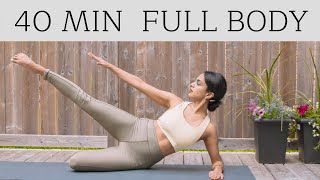 40 MIN FULL BODY WORKOUT || AtHome Pilates