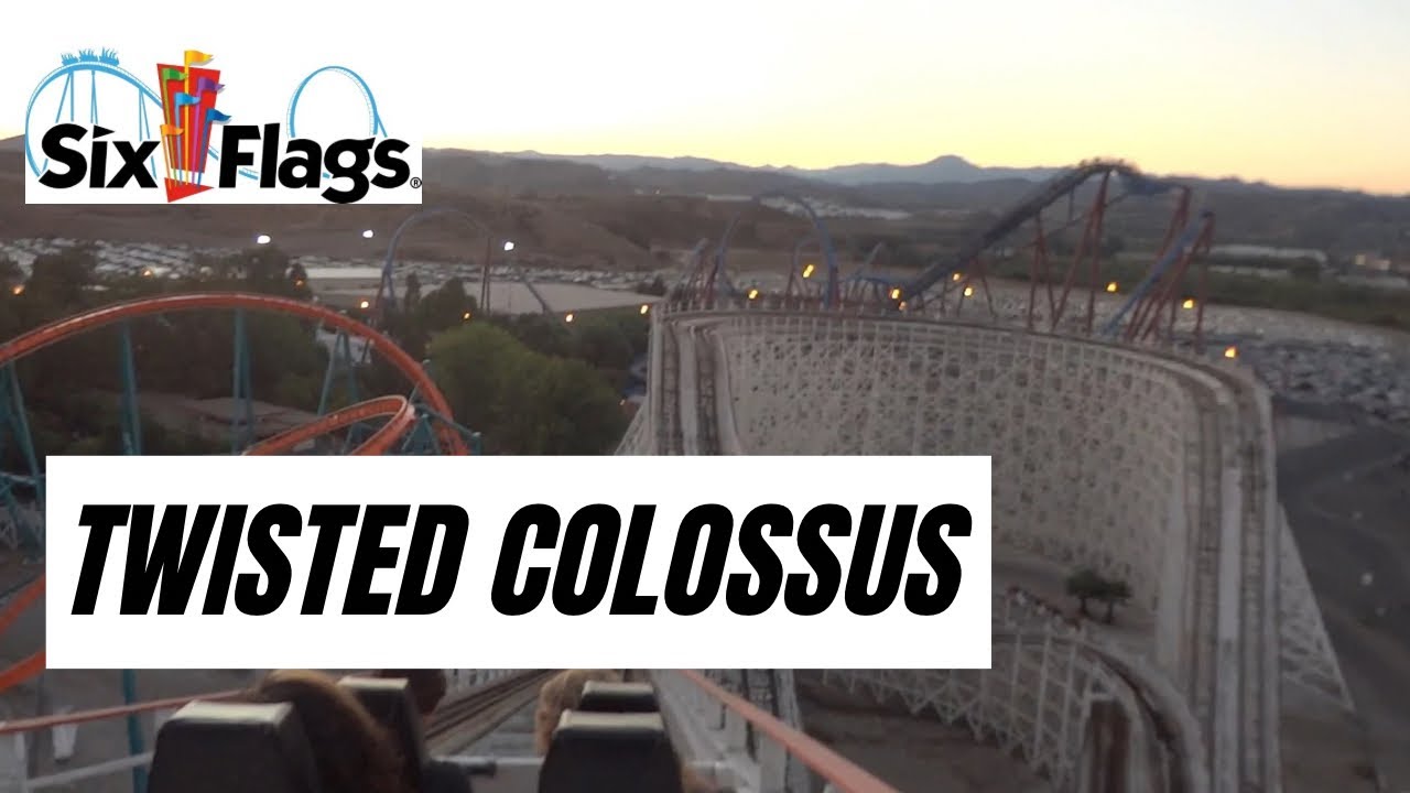 Twisted Colossus at Six Flags Magic Mountain - YouTube