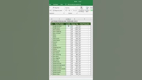 CARA MEMBUAT SATUAN KG OTOMATIS di Excel.  #excel #excelindonesia  #belajarexcel #jagoexcel