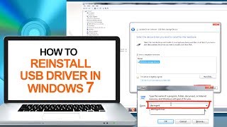 How to reinstall USB Driver in Windows 7 Operating System | Computer & Networking for Beginners
