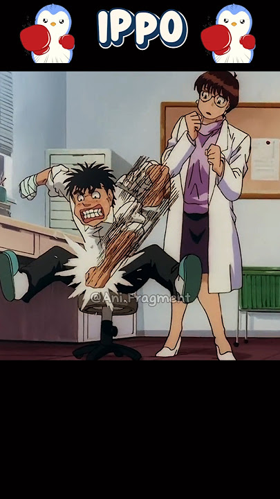 Ippo at the doctor's👀💀|Hajime no Ippo| #anime #animemoments #ippo #shorts