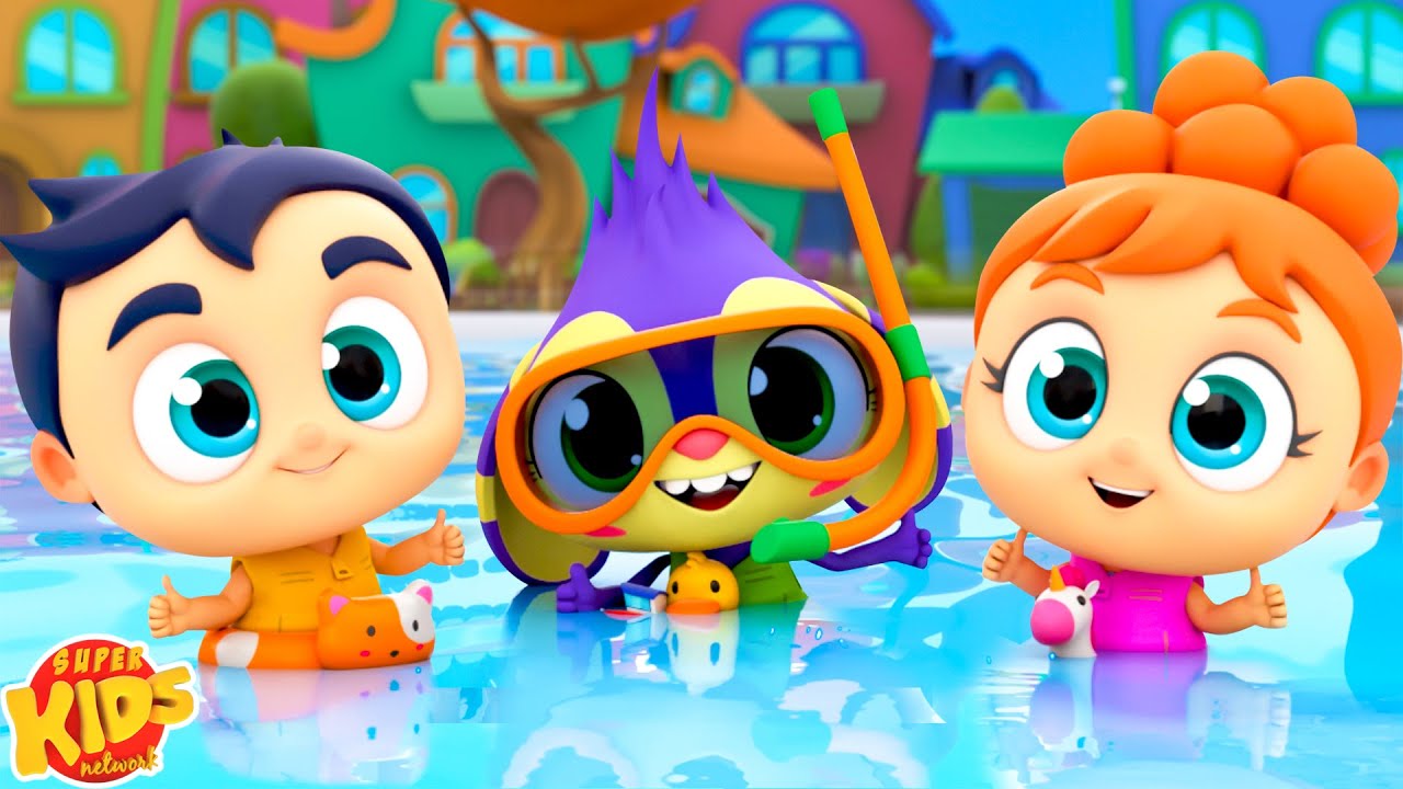Swimming Song + More Fun Children Songs & Popular Nursery Rhymes for ...