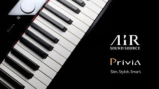 Slim. Stylish. Smart. The Privia PX-S1000 Digital Piano