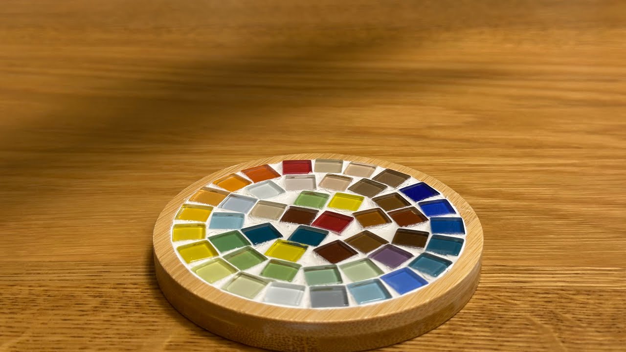 Мозаика подставка под чашку☕️