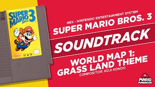 World Map 1: Grass Land Theme - Super Mario Bros. 3 Soundtrack - NES