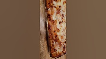 Bake ziti.