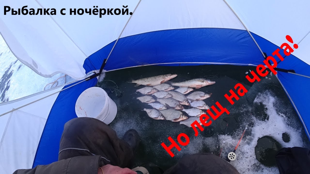 Рыбалка с ночёвкой. Но лещ на черта!!! - YouTube