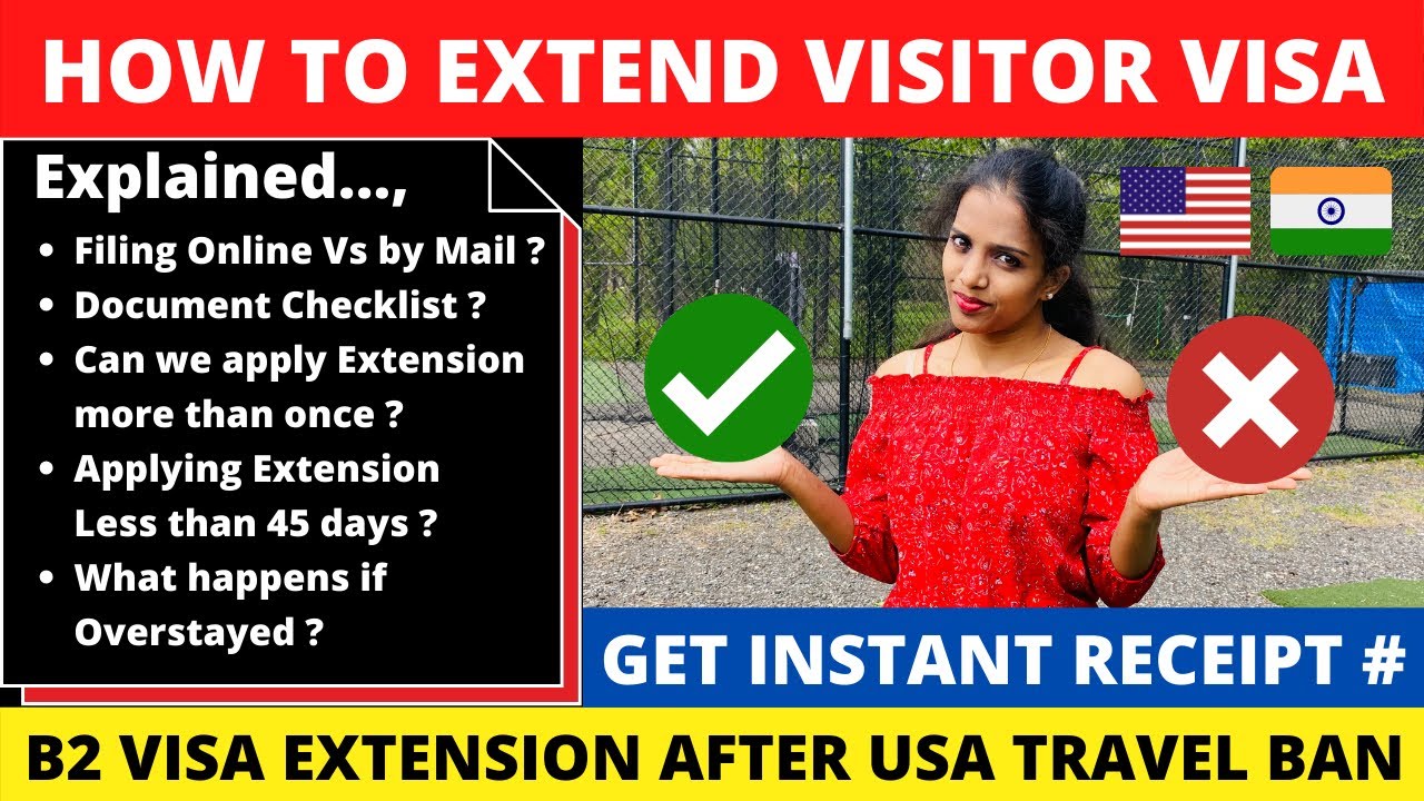 how to extend tourist visa in usa