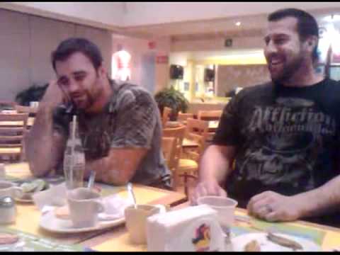 Phil Baroni drunk & singing to Big John McCarthy