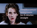 veronica sawyer being iconic for 8 minutes straight